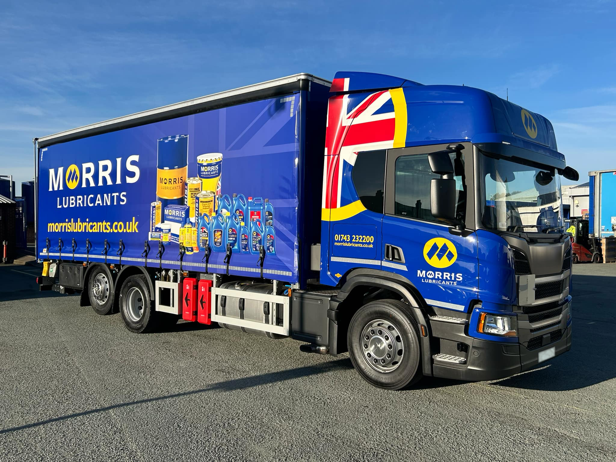 Morris Lubricants' New Truck 