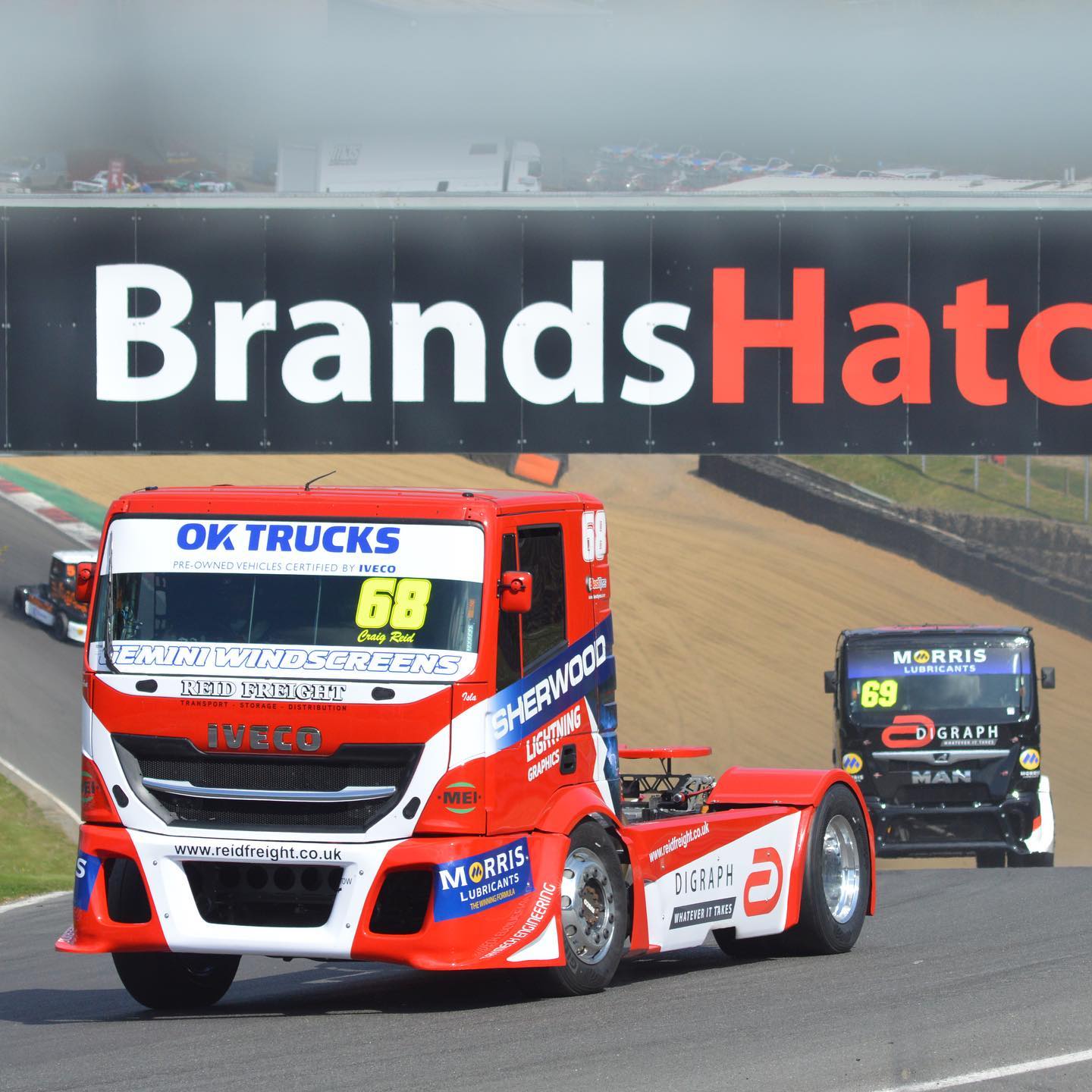 Craig Reid at Brands Hatch Morris Lubricants