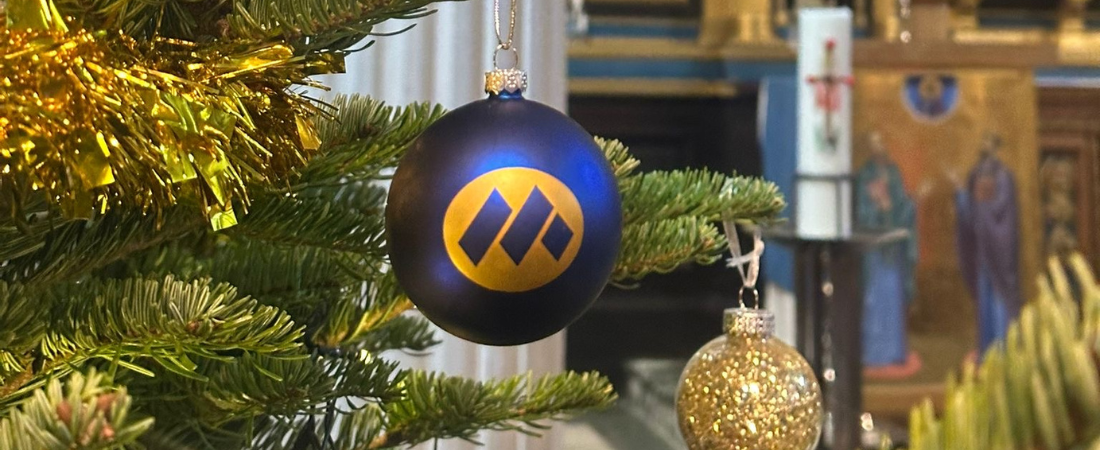 Morris Lubricants decorates tree at St Chad's church 